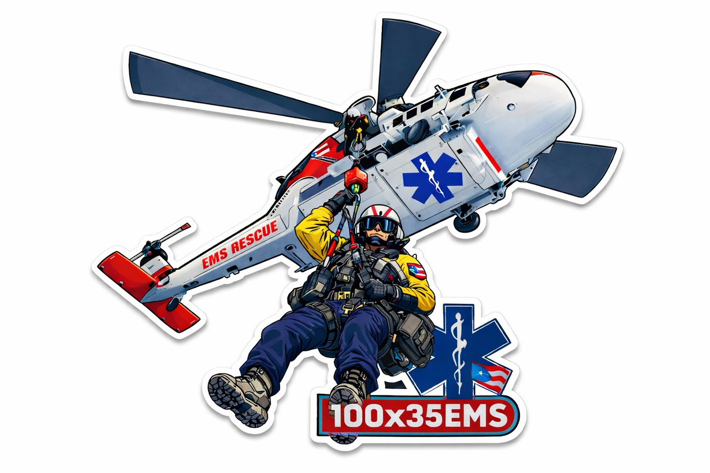 Combo Stickers (6) EMS